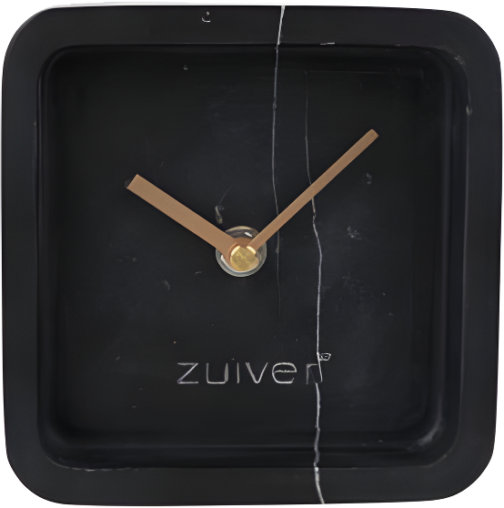 Zuiver Luxury Time dizajnové hodiny - Čierna